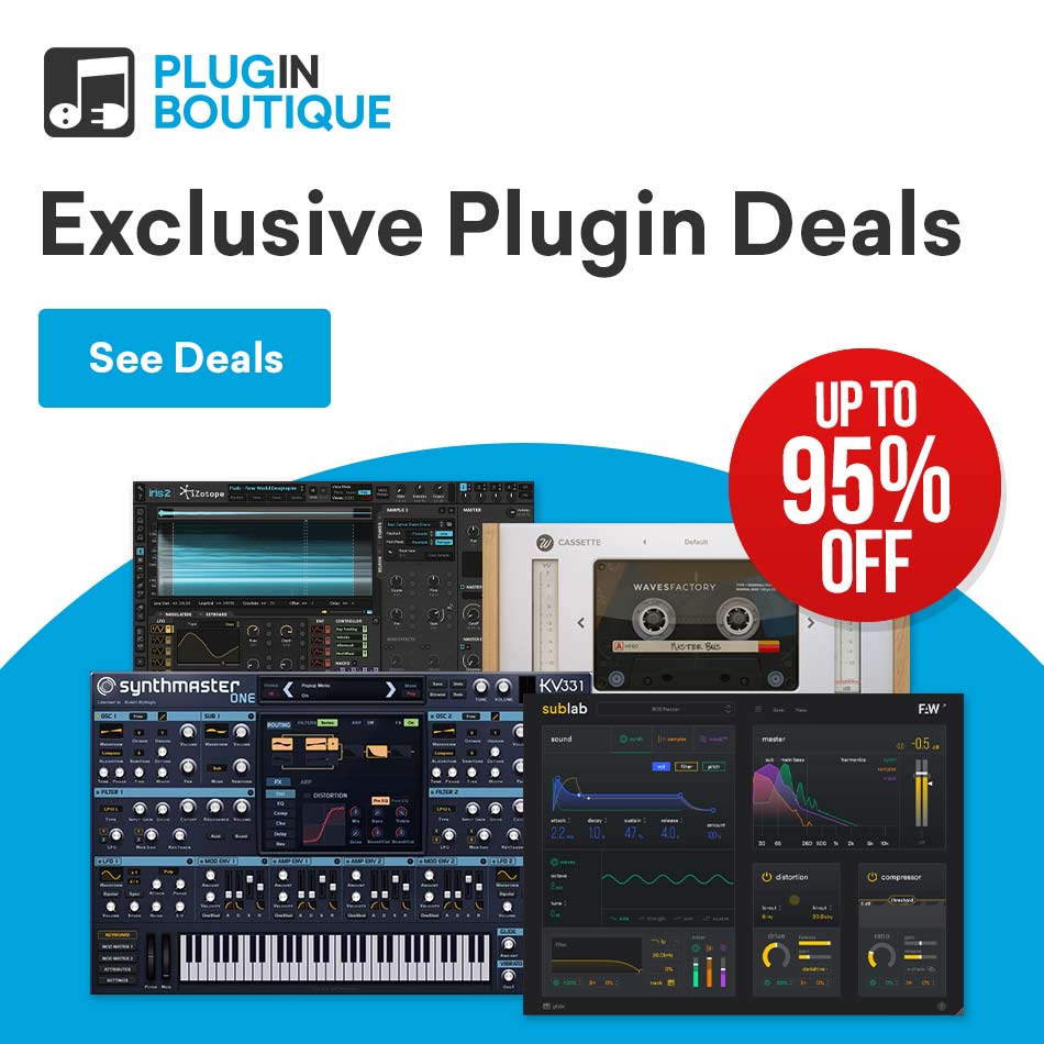 Music Software Bundles from Pluginboutique.com