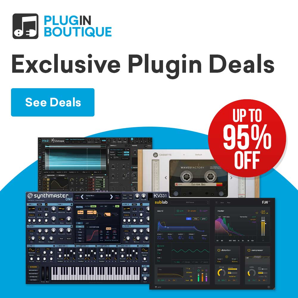 Music Software Bundles from Pluginboutique.com
