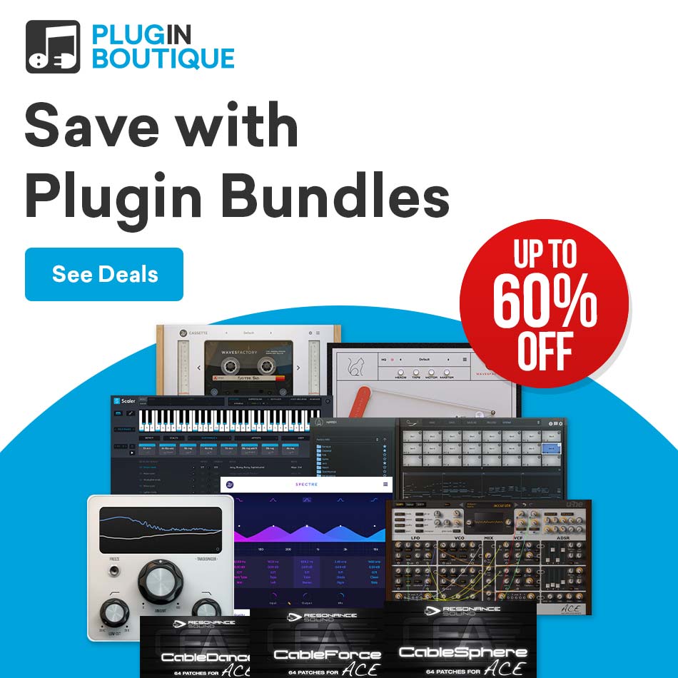 Music Software Bundles from Pluginboutique.com