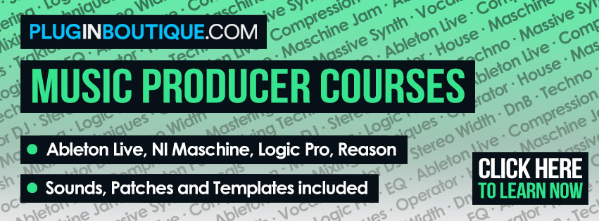 Electronic Music Production Courses from Pluginboutique.com
